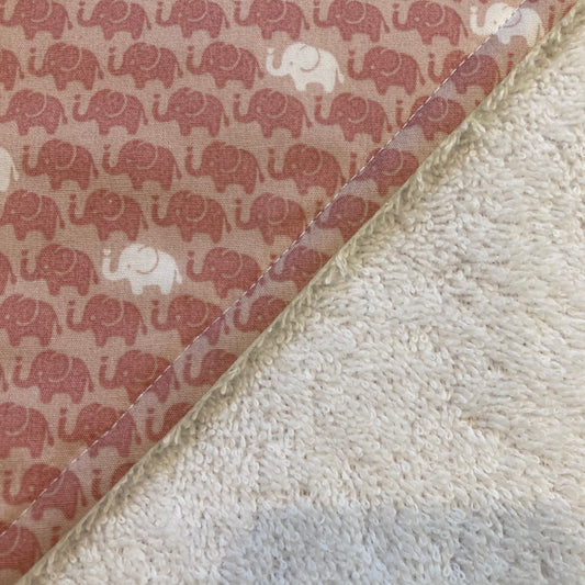 Babycape Mini Elefant roze