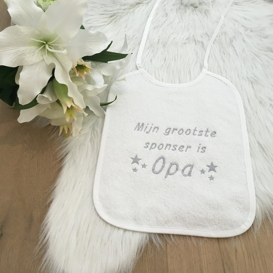 Slab Mijn grootste sponsor is opa