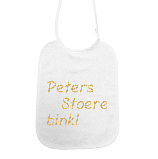 Slab Peters stoere bink!