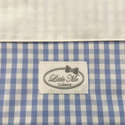 Laken La Vie en Carreau blauw