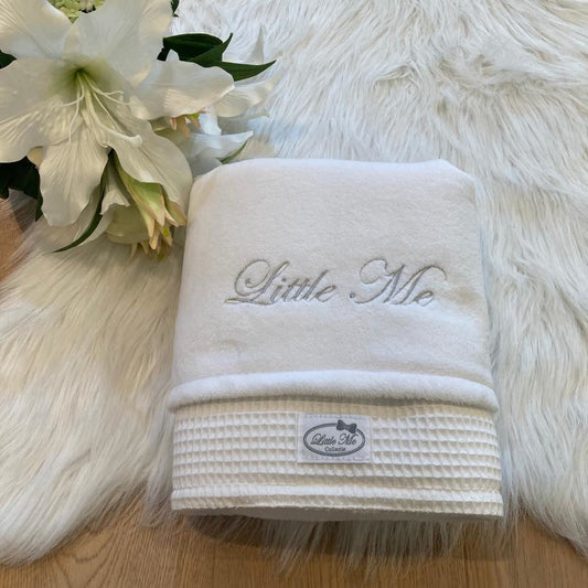 ledikantdeken winter Warm wafel wit