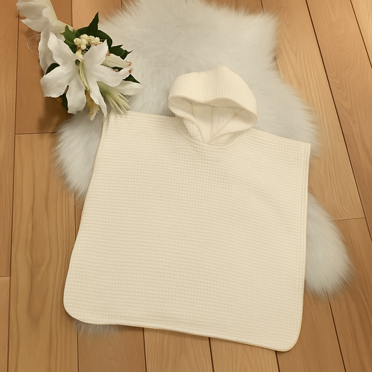 Poncho warm Wafel ercu