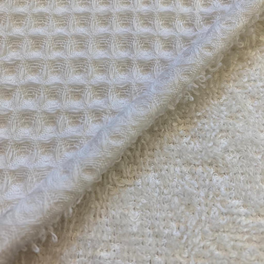 Babycape warm wafel wit