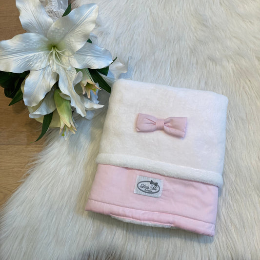 Deken Classic love lichtroze