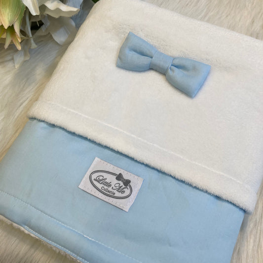 Deken Classic love lichtblauw