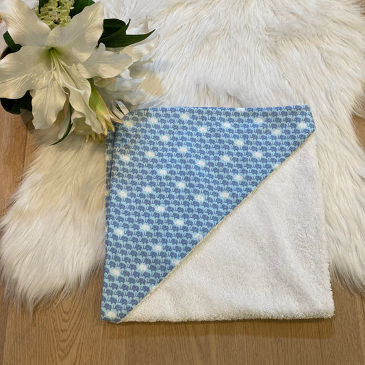 Babycape Mini Elefant blauw