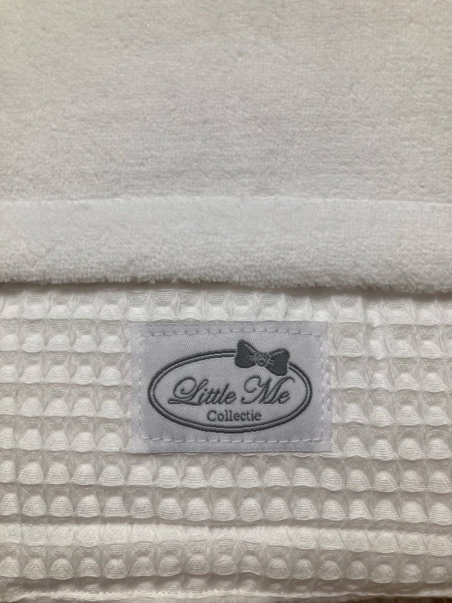 Winterdeken Warm wafel wit