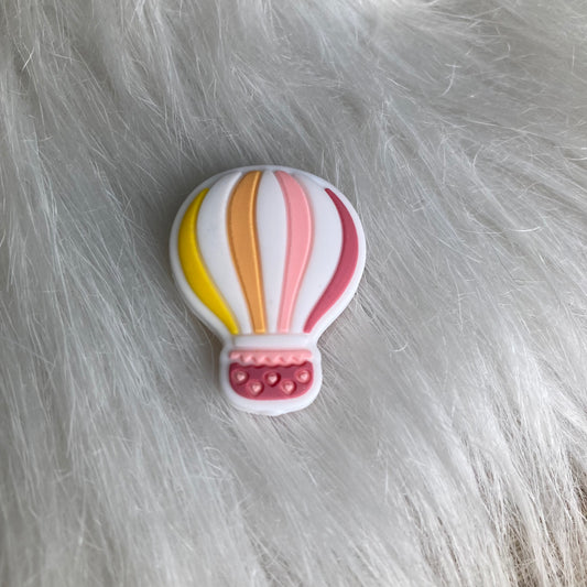 Siliconen kraal luchtballon roze