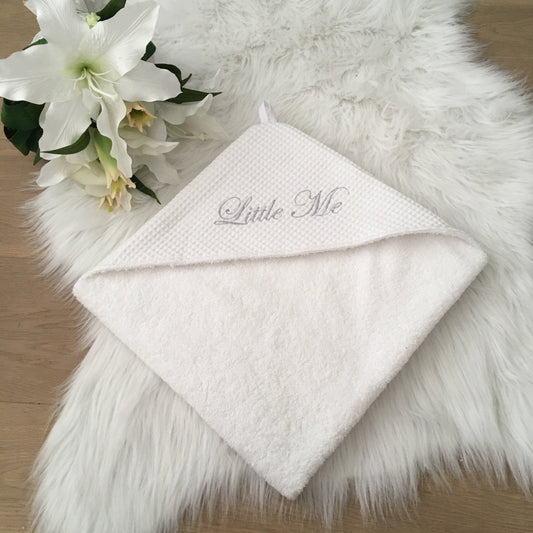 Babycape warm wafel wit