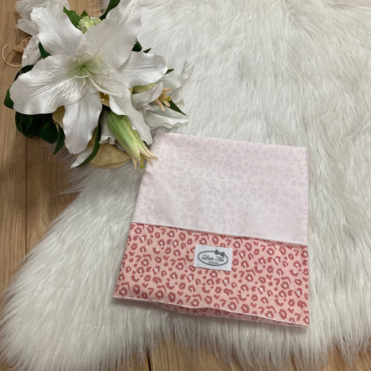 Laken Blush Panter roze