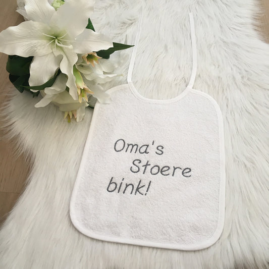 Slab Oma's stoere bink!