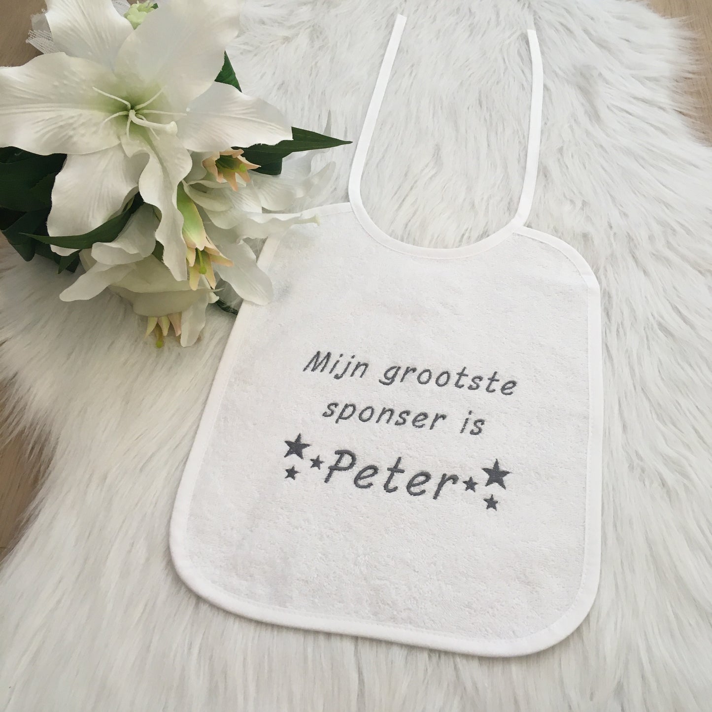 Slab Mijn grootste sponsor is peter