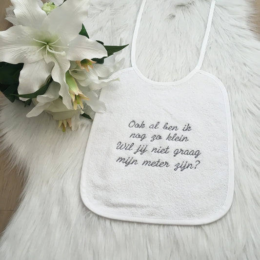 Slab Ook al ben ik nog zo klein, wil jij niet graag mijn meter zijn?