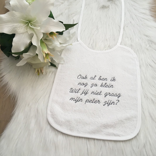 Slab Ook al ben ik nog zo klein, wil jij niet graag mijn peter zijn?