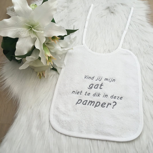 Slab Vind jij mijn gat niet te dik in deze pamper?