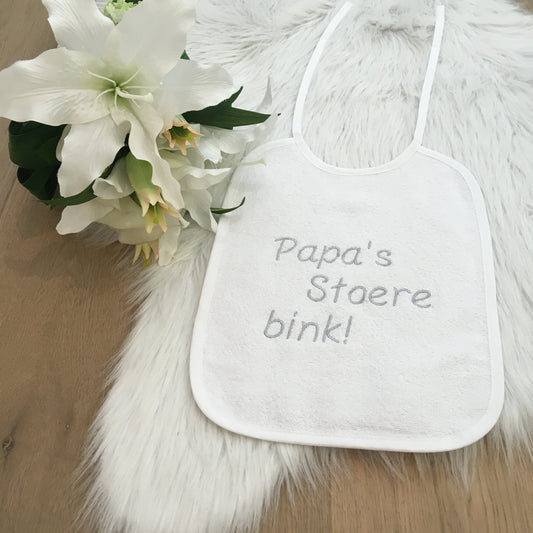 Slab Papa's stoere bink!