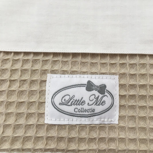 Laken warm wafel beige