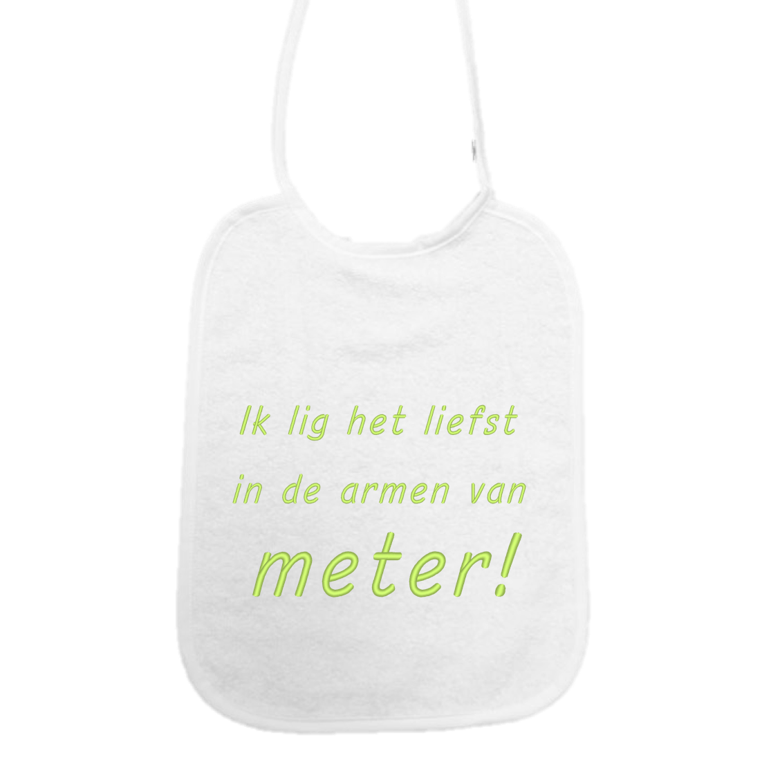 Slab Ik lig het liefst in de armen van meter!