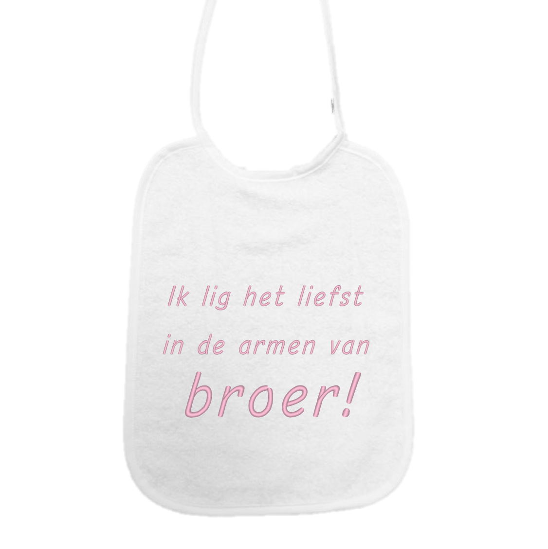 Slab Ik lig het liefst in de armen van broer!