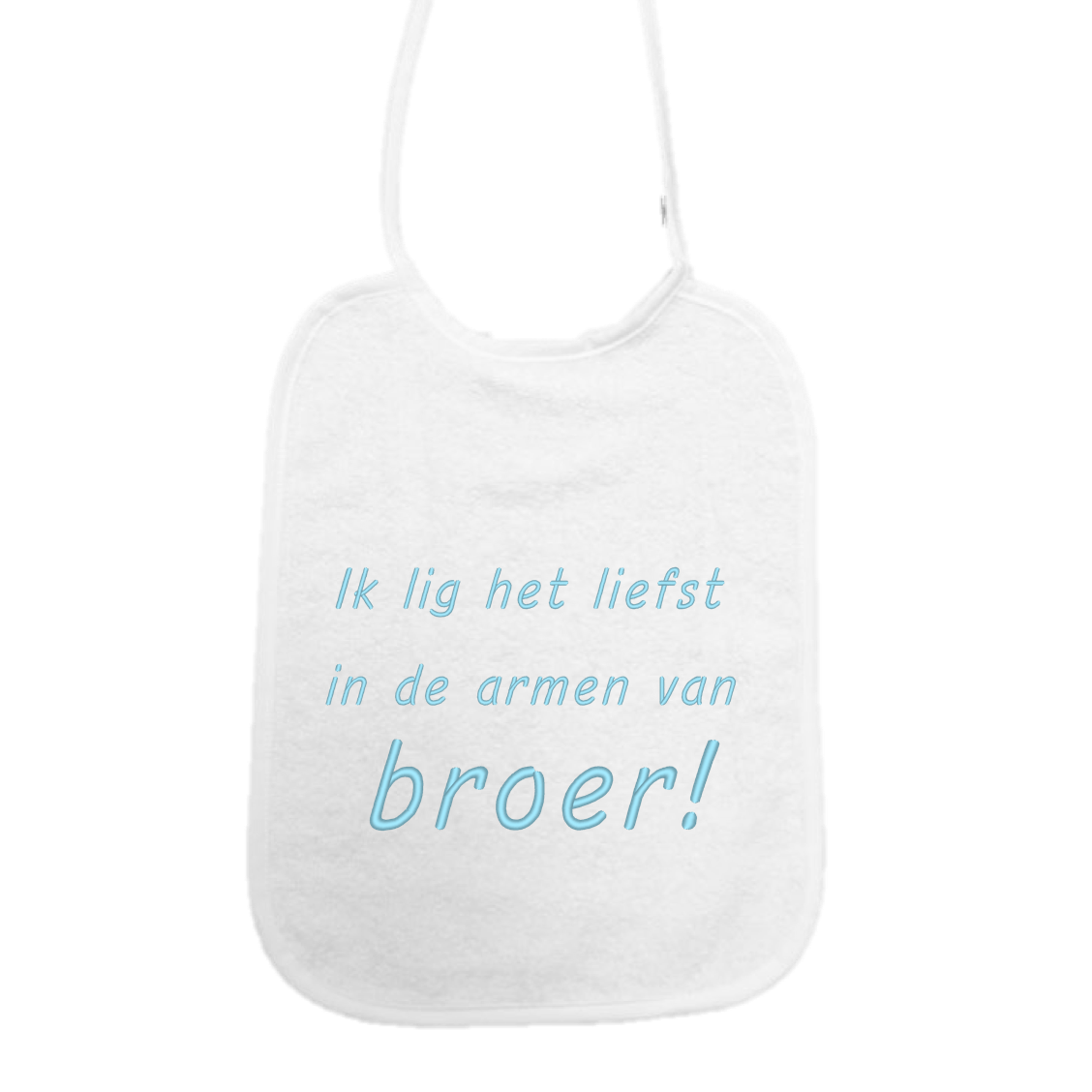 Slab Ik lig het liefst in de armen van broer!