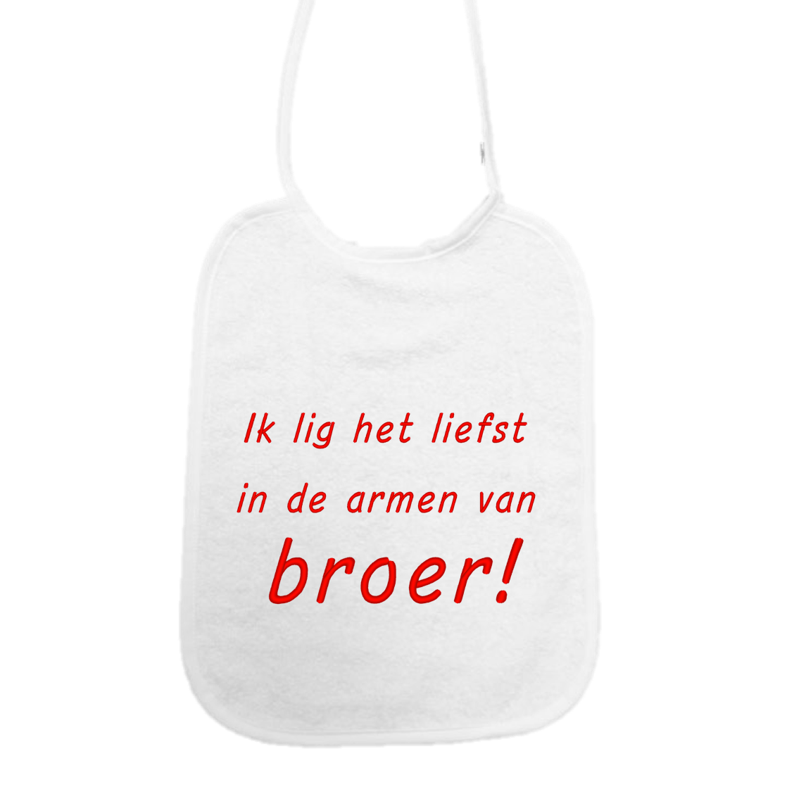 Slab Ik lig het liefst in de armen van broer!