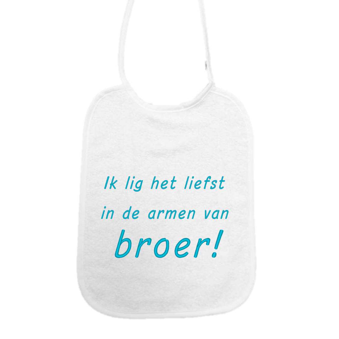 Slab Ik lig het liefst in de armen van broer!