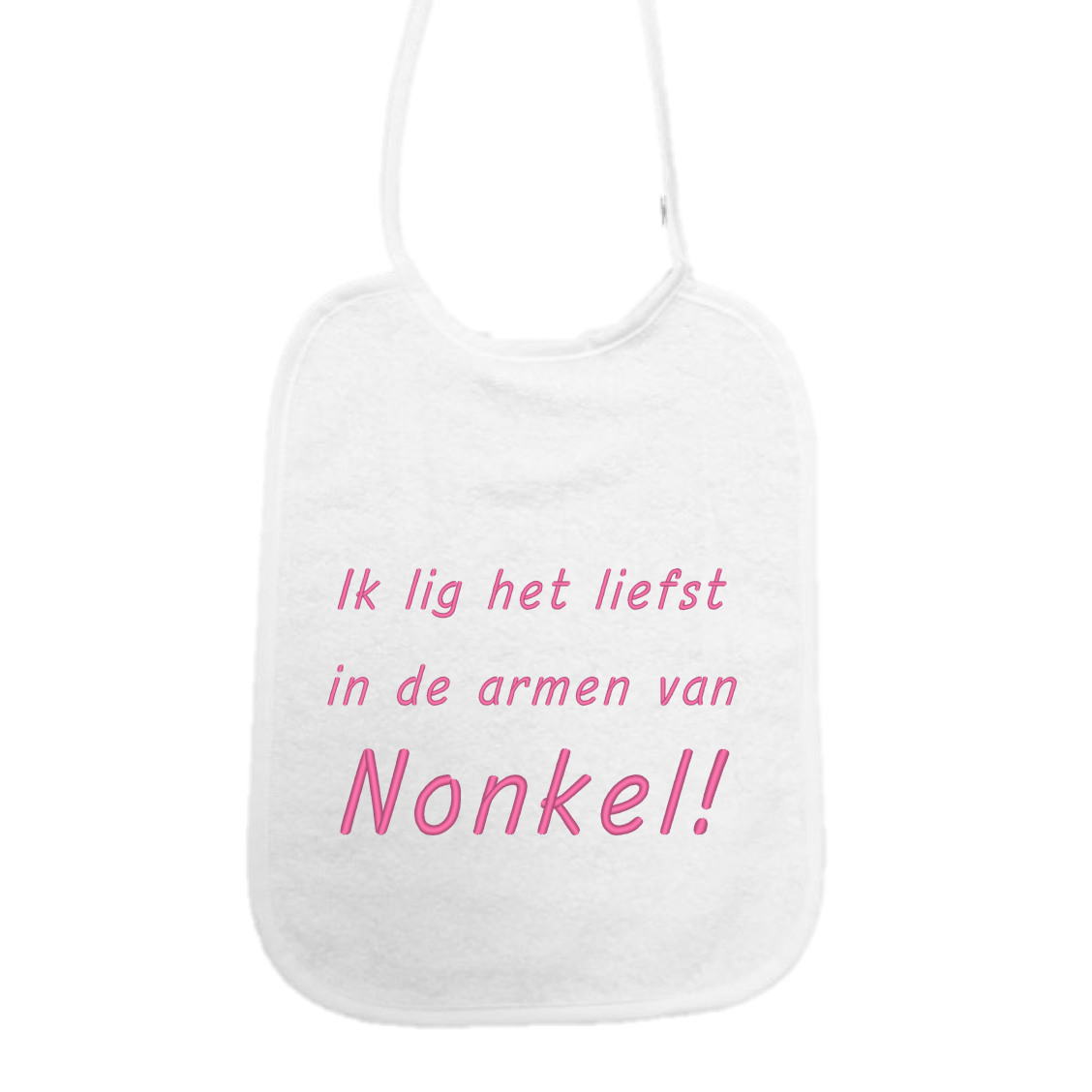 Slab Ik lig het liefst in de armen van nonkel!