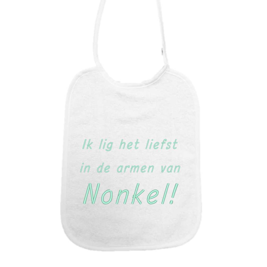 Slab Ik lig het liefst in de armen van nonkel!