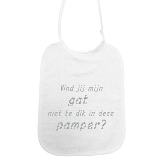 Slab Vind jij mijn gat niet te dik in deze pamper?